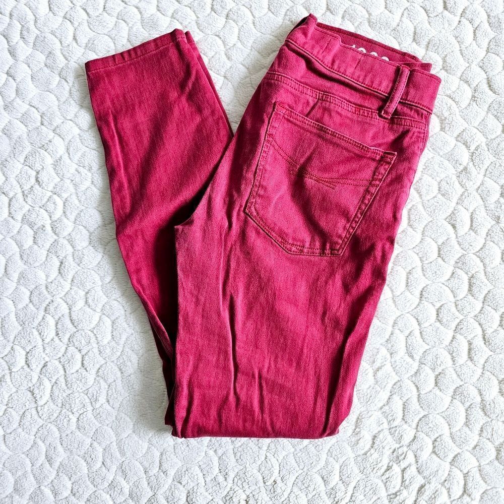 Gap raspberry skinny jeans red 25/0 XXS jegging